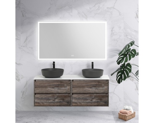 Зеркало BelBagno 140 SPC-GRT-1400-800-LED-TCH-WARM с подсветкой с подогревом с сенсорным выключателем