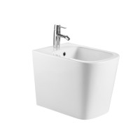 Биде напольное белое Iberica Blanca Toledo Bide с отверстием под смеситель