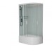 Душевая кабина Frank F412/2L М White матовое стекло