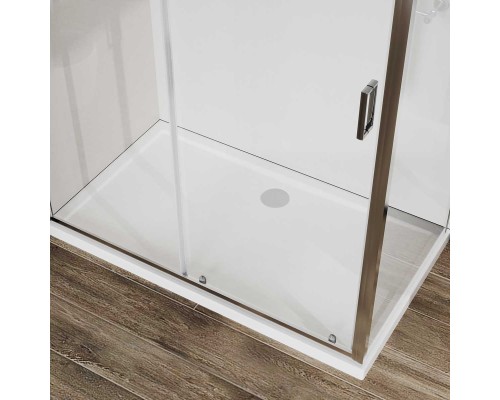 Душевой уголок Vincea City VSR-5CT9012CL 1200x900 хром стекло прозрачное