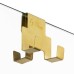 Душевое ограждение NEW TRENDY AVEXA GOLD BRUSHED 90x200 брашированное золото