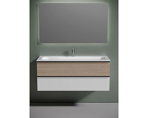 Тумба для раковины SanCos Delta 120 DL120W Дуб белый Тумба для раковины SanCos Delta 120 DL120W Дуб белый