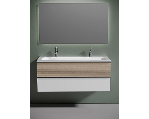 Тумба для раковины SanCos Delta 120 DL120W Дуб белый Тумба для раковины SanCos Delta 120 DL120W Дуб белый