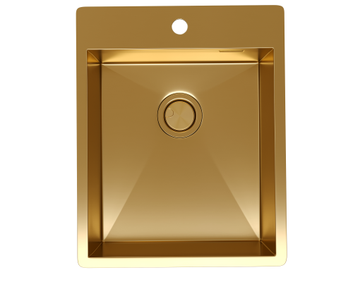 Кухонная мойка Reflexion Iseo RX2240GD брашированное золото
