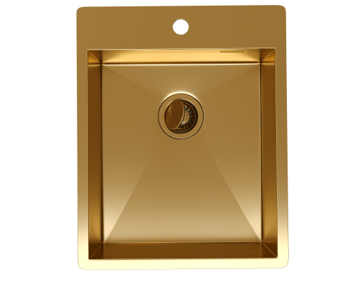 Кухонная мойка Reflexion Iseo RX2240GD брашированное золото