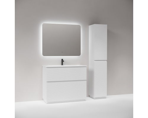 Тумба под раковину Напольная Sancos Folk Floor 99.5 FL100FW Bianco