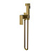 Гигиенический душ Vincea VHFW-102BG из латуни со смесителем брашированное золото