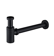 Сифон для раковины BelBagno BB-SMT2-NERO Черный матовый