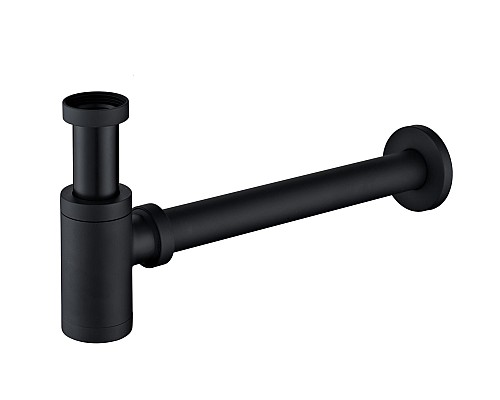 Сифон для раковины BelBagno BB-SMT2-NERO Черный матовый Сифон для раковины BelBagno BB-SMT2-NERO Черный матовый