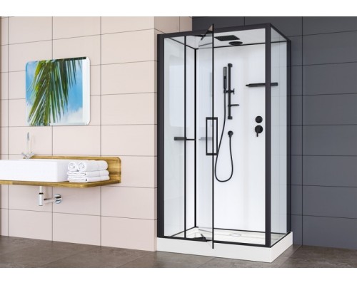 Душевая кабина Esbano ESKBRSP128 120x80x215 черный