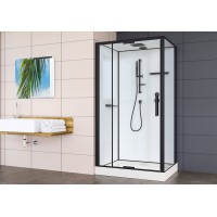 Душевая кабина Esbano ESKBRSP128 120x80x215 черный 