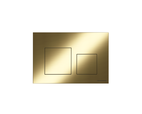 Кнопка смыва Ceramicanova Balance, брашированное золото