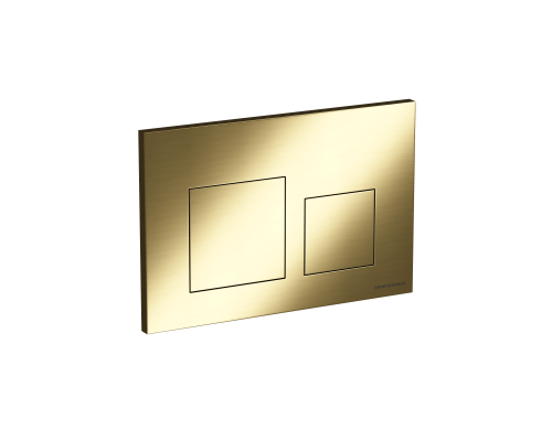 Кнопка смыва Ceramicanova Balance, брашированное золото