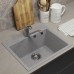 Кухонная мойка из искусственного камня Uperwood ECON UPD-408-003, серая матовая