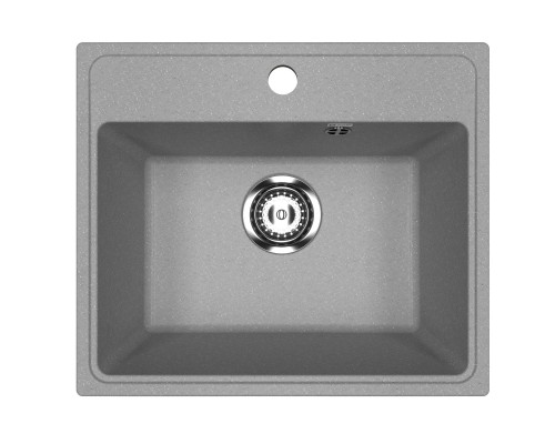 Кухонная мойка из искусственного камня Uperwood ECON UPD-408-003, серая матовая