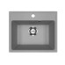 Кухонная мойка из искусственного камня Uperwood ECON UPD-408-003, серая матовая