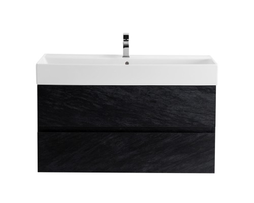 Тумба под раковину Cezares Molveno 46 80 MOLVENO 46-80-2C-SO-NR подвесная Nero