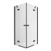 Душевое ограждение NEW TRENDY REFLEXA BLACK 120x80x200 черный