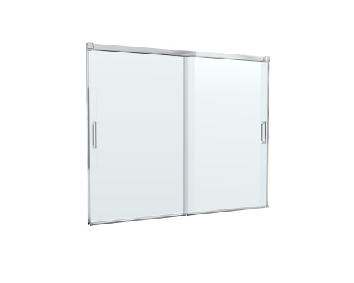 Шторка на ванну Cezares Tandem Soft 180 TANDEM-SOFT-VF-2-180/145-C-Cr-IV профиль Хром стекло прозрачное