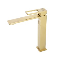 Смеситель для раковины BelBagno Luce LUC-LMC-ORO-W0 Золото