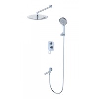 Душевая система встраиваемая Wonzon&Woghand, Хром