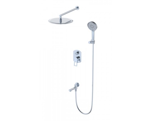 Душевая система встраиваемая Wonzon&Woghand, Хром