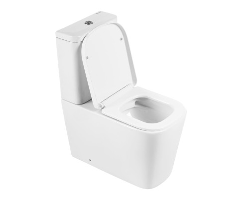 Унитаз компакт BelBagno Albano BB120CPR без бачка и сиденья