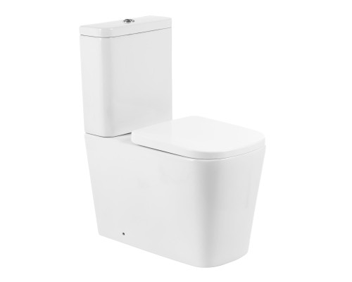 Унитаз компакт BelBagno Albano BB120CPR без бачка и сиденья