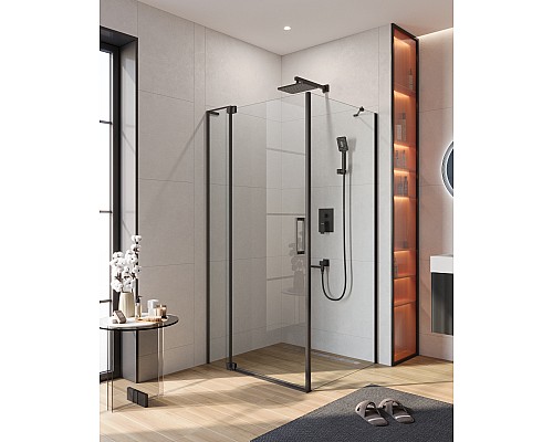 Душевой уголок Cezares Slider 100x90 SLIDER-AH-1-90-90/100-C-NERO профиль Черный матовый стекло прозрачное Душевой уголок Cezares Slider 100x90 SLIDER-AH-1-90-90/100-C-NERO профиль Черный матовый стекло прозрачное
