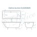 Ванна чугунная Delice Aurora 150х70