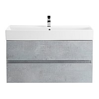 Тумба под раковину Cezares Molveno 46 80 MOLVENO 46-80-2C-SO-BET подвесная Beton