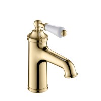 Смеситель для раковины Benesque Grosvenor Level английское золото