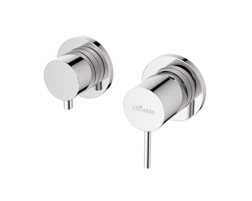 Смеситель для душа Cezares Leaf LEAF-VDIM3-L-01 Хром