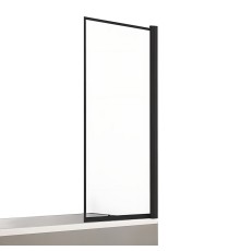 Шторка для ванны NEW TRENDY NEW SOLEO BLACK 90x140 черный