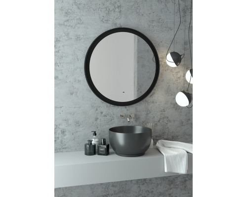 Зеркало Континент Planet D 800 ЗЛП684 с подсветкой с бесконтактным выключателем