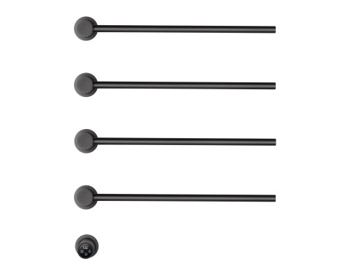 Полотенцесушитель электрический Wonzon&Woghand HAMBURG, Темный графит WW-AL314-GM