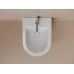 Биде подвесное Ceramicanova Альба (Alba) с крепежом для скрытого монтажа белый