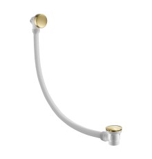 Слив-перелив для ванны Benesque 59010104 латунь брашированная