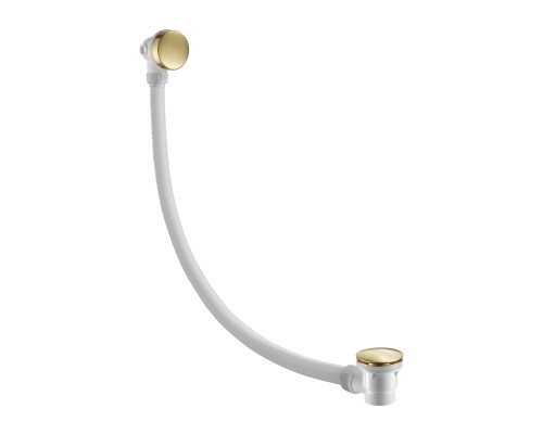 Слив-перелив для ванны Benesque 59010104 латунь брашированная