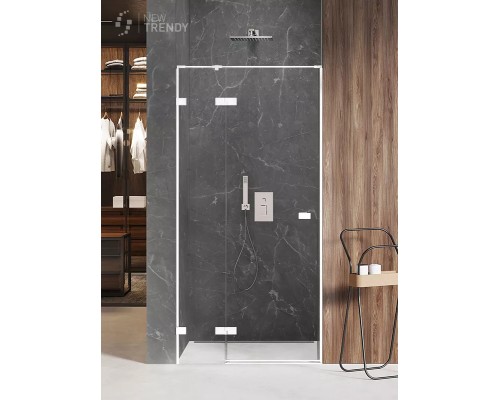 Дверь в нишу NEW TRENDY AVEXA WHITE 130x200 белый