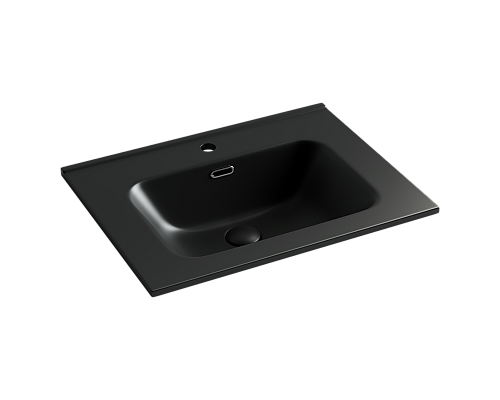 Раковина-столешница Sancos ELEMENT 61x18 Черный матовый Раковина-столешница Sancos ELEMENT 61x18 Черный матовый