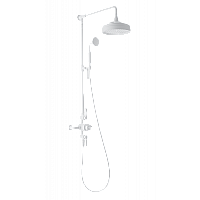 Душевая система с термостатом Wonzon&Woghand, Белый матовый