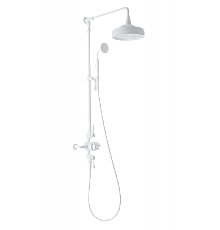 Душевая система с термостатом Wonzon&Woghand, Белый матовый