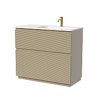 Тумба под раковину Напольная Sancos Folk Floor 99.5 FL100FLCP Капучино