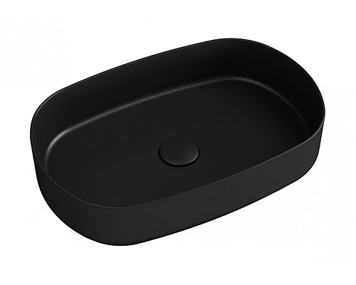 Раковина ISVEA Infinity накладная 550x360x120 черный матовый 10NF65055SV-2N