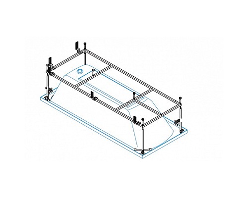 Металлический каркас для акриловой ванны Cezares A42FT-190-90-MF
