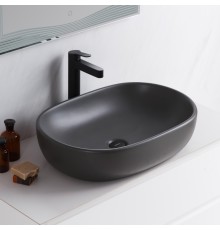 Раковина-чаша BelBagno 60 BB1084-H311 Серая матовая