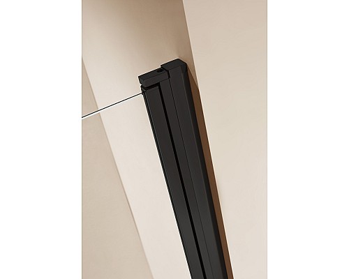 Душевая дверь Cezares Eco 90 ECO-O-B-1-90-C-NERO профиль Черный стекло прозрачное Душевая дверь Cezares Eco 90 ECO-O-B-1-90-C-NERO профиль Черный стекло прозрачное