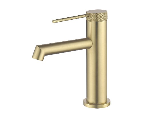 Смеситель для раковины Vincea Rim VBF-2RM1BG однорычажный, брашированное золото