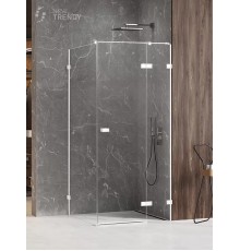 Душевое ограждение NEW TRENDY AVEXA WHITE R 100x90x200 белый